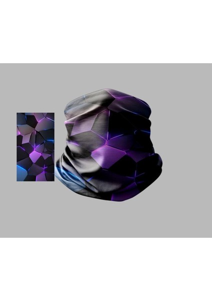 Datwork Tasarımlı Motorcu Çok Amaçlı Outdoor Boyunluk Unisex Bandana