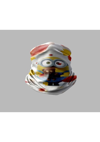 Minyonlar Tasarımlı Motorcu Çok Amaçlı Outdoor Boyunluk Unisex Bandana