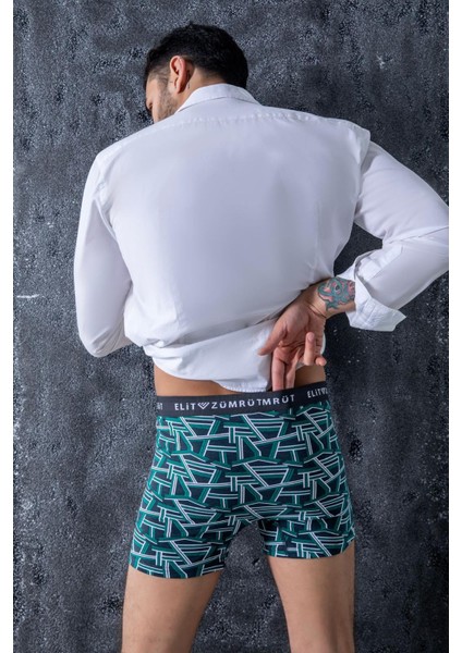 3'lü Süper Kalite Modal Penye Boxer modelleri