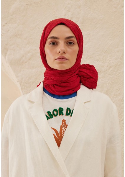 Vual Crash Şal Kırmızı fiyatları