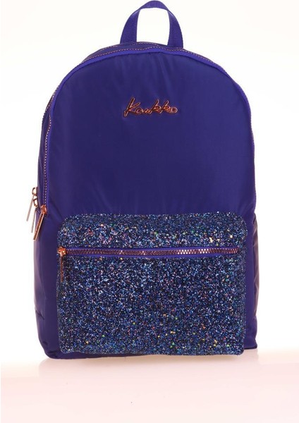 Bright Sırt Çantası Taşlı Lacivert K1648