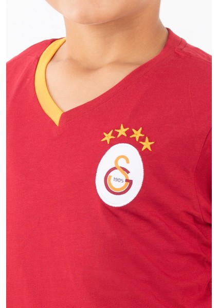 Çocuk Orijinal Armalı Kırmızı Tshirt
