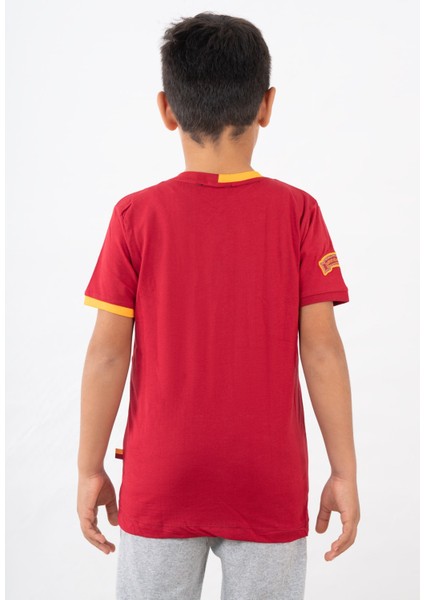 Çocuk Orijinal Armalı Kırmızı Tshirt