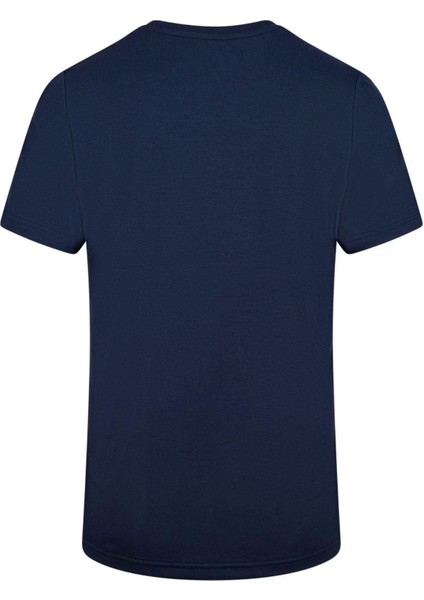 Wınson Erkek Viloft Sıfır Yaka T-Shirt Lacivert 2ASWINMFBSS24 modelleri