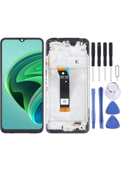 Xiaomi Uyumlu 22041219C Redmi Note 11E Ekran LCD Dokunmatik Full Çıtalı