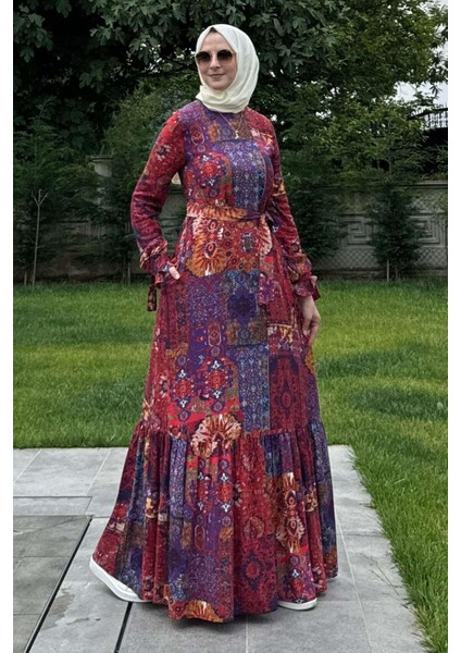Nehir Elbise Kırmızı