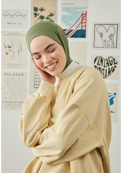 Athletıc Hıjab Çam Yeşili