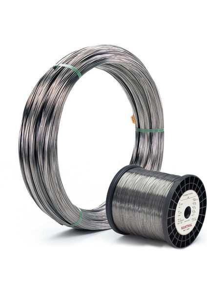 Rezistans Telleri ( Çap 3 mm - 1400C ( Derece Dayanıklı ) 1 Metre (SERAMİK-PORSELEN VB YÜKSEK ISI FIRINLARI İÇİN)
