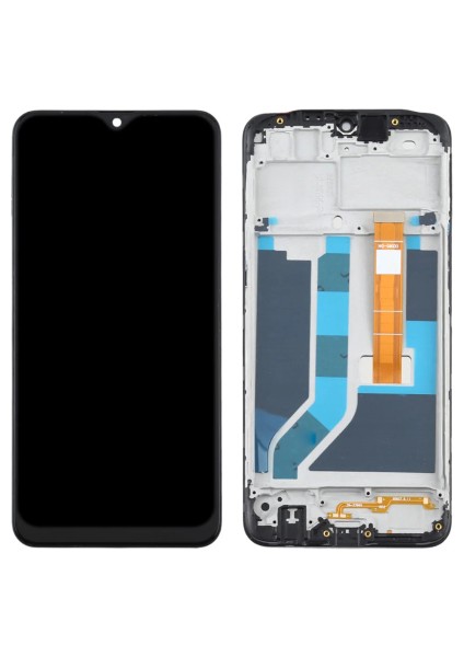 Oppo Uyumlu Oppo (CPH1909) A5S Ekran LCD Dokunmatik Full Çıtalı