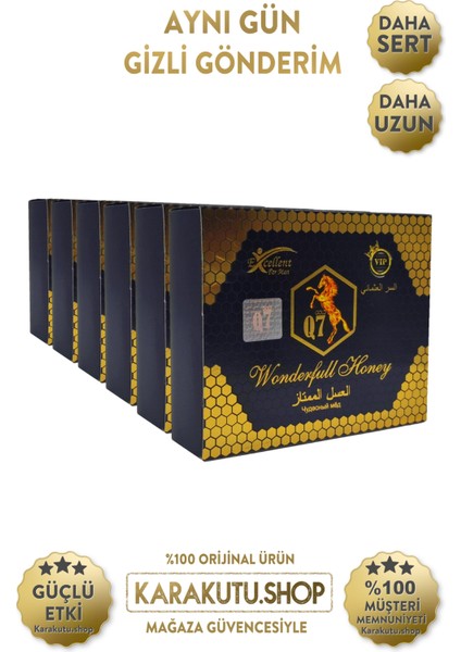 Wonderful Honey 6'lı Performans Artrıcı