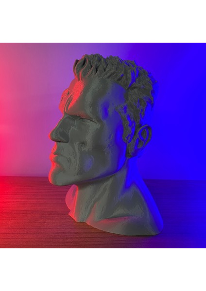 Terminatör Büstü Dekoratif Terminatör Kafa Büst 18 cm Arnold Schwarzenegger fırsatları