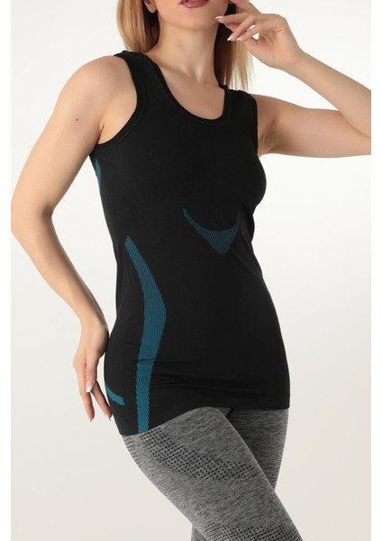 Sporcu Unisex Gym Seamless Dikişsiz T-Shirt