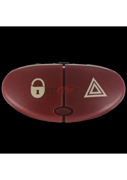 Peugeot 206 Flaşörlü Merkezi Kilit Anahtarı 6554L0 Gold