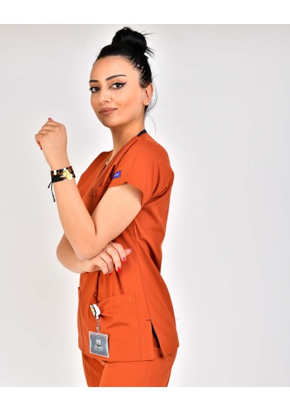 Greys - Soft Likralı - Açık Kiremit - M