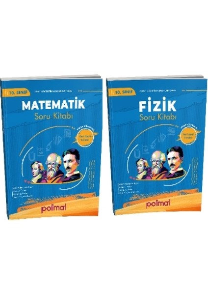 10. Sınıf Matematik - Fizik Soru Kitabı 2 Kitap