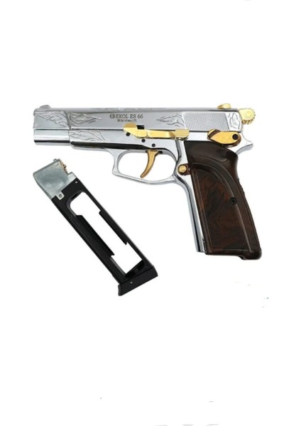 Ekol ES66 Parlak Beyaz Altın Işlemeli Airsoft fırsatları