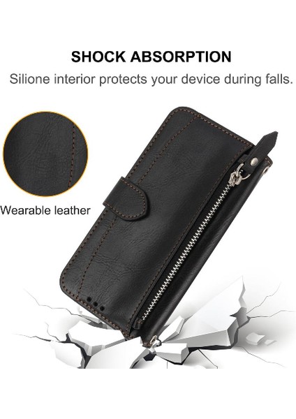 Samsung Galaxy S21 Artı 5g Kickstand Pu Deri Kart Tutucu Için Flip Case (Yurt Dışından) indirimleri