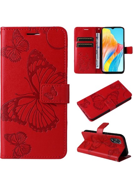 Oppo A38 4G/A18 4g Manyetik Kapak Darbeye Kapak Flip Kickstand (Yurt Dışından)
