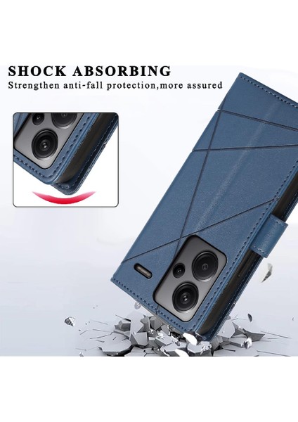 Xiaomi Redmi Not 13 Için Flip Case Pro Artı Şok Emici Üç Kart (Yurt Dışından)