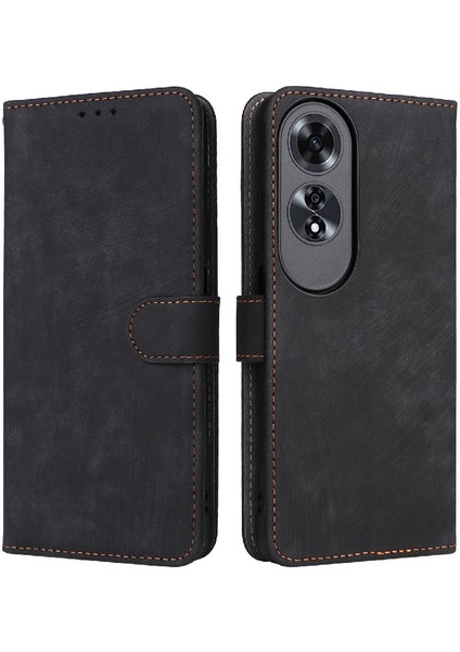 Oppo A60 4g Rfid Engelleme Pu Deri Kart Yuvaları Için Kılıf Kapak Manyetik (Yurt Dışından) fırsatları