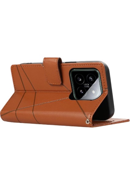 Xiaomi 14 Için Flip Case Üç Kart Yuvaları Kickstand Darbeye Şok (Yurt Dışından) indirimleri