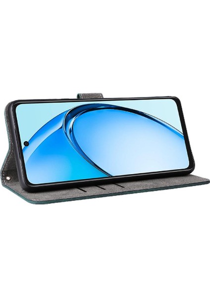 Oppo A60 4g Rfid Engelleme Pu Deri Kart Yuvaları Için Kılıf Kapak Manyetik (Yurt Dışından) modelleri