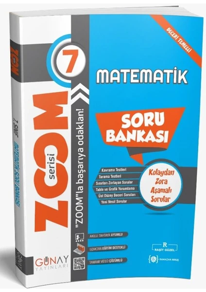 Günay Yayınları 7.Sınıf Zoom Serisi Matematik Soru Bankası