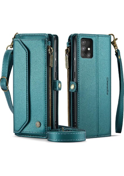 Kadınlar Için Crossbody Kılıf Samsung Galaxy A51 4g Cüzdan Kılıf Kart Tutucu (Yurt Dışından)