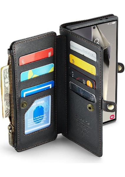 Kadın Faturaları Için Samsung Galaxy NOTE20 Ultra Cüzdan Kılıf Için Crossbody Durumda (Yurt Dışından)