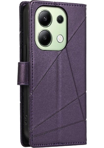 Xiaomi Redmi Not 13 Için Flip Case 4g Şok Emici Darbeye Üç (Yurt Dışından)
