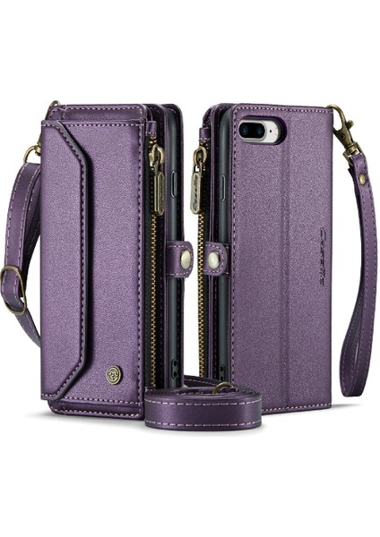 Iphone 6 Için Crossbody Durumda Artı/6s Artı Fermuar Faturaları Yuvası Kart Tutucu Için (Yurt Dışından)