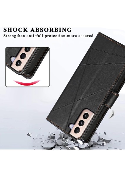 Samsung Galaxy S21 Artı Kickstand Şok Emici Üç Için Flip Case (Yurt Dışından) indirimleri