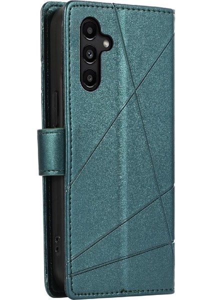 Samsung Galaxy A14 Üç Kart Yuvaları Için Flip Case Şok Emici (Yurt Dışından)