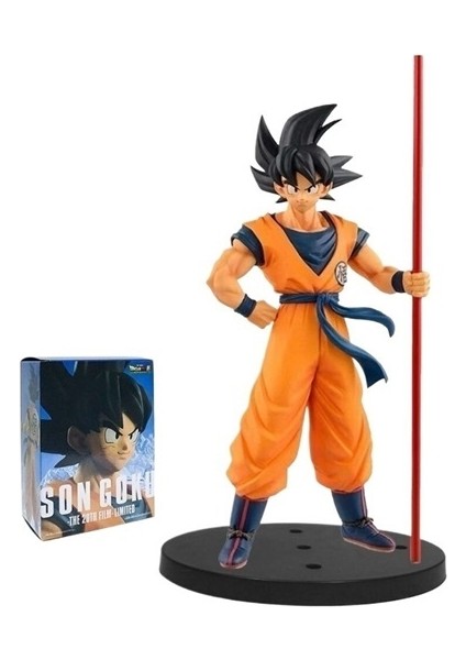 Servisi Sopa Wukong Dragon Ball 20TH Anniversary Edition Sun Wukong Şekil Süsleme Tutma Sopa Wukong Anime Modeli (Yurt Dışından)