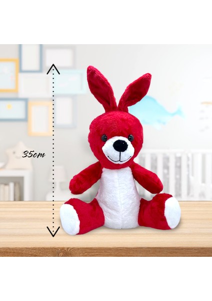 Bella Casa Kids Sevimli Peluş Tavşan Oyuncak - Miniklerin Kucak Dostu 35 cm