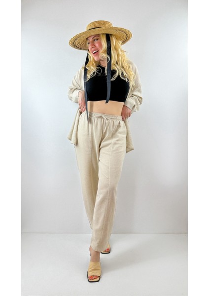 Keten Jogger Pantolon ( Keten)