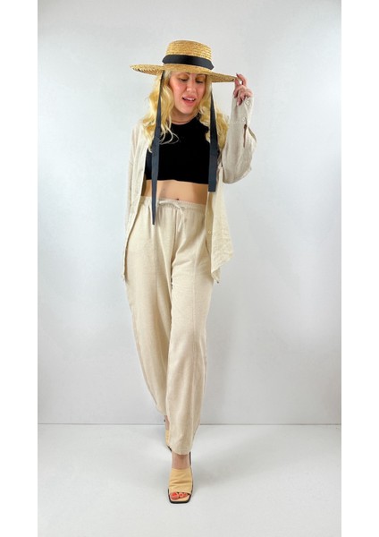 Keten Jogger Pantolon ( Keten) fırsatları