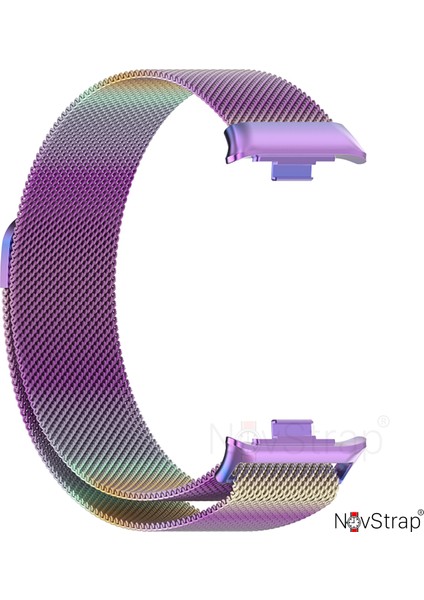 Xiaomi Mi Band 8 Pro ile Uyumlu Kordon Mıknatıslı Metal Hasır Kordon Kayış fiyatları