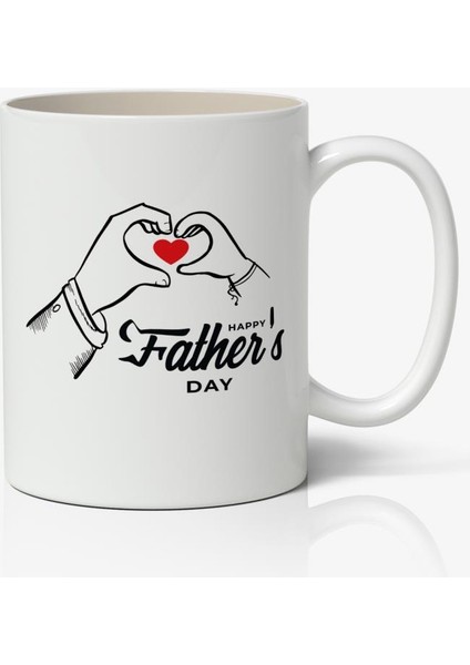 Babalar Günü Baskılı Kupa Bardak Baskılı Kahve Kupa Bardak-1