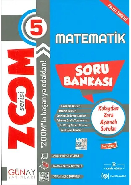 5.Sınıf Zoom Serisi Matematik Soru Bankası