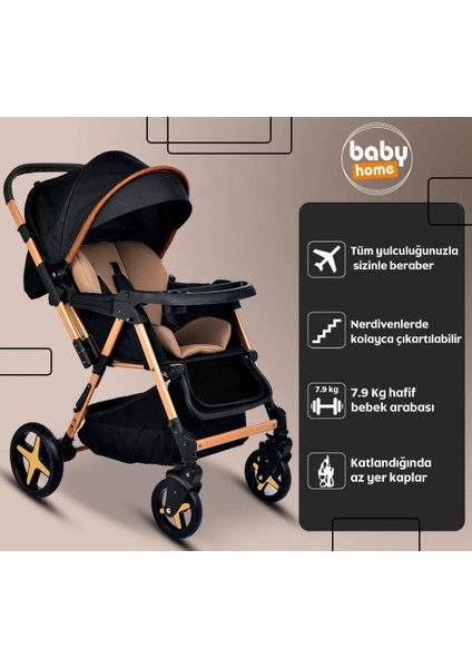810 XTİ Yeni Nesil Çift Yönlü Bebek Arabası