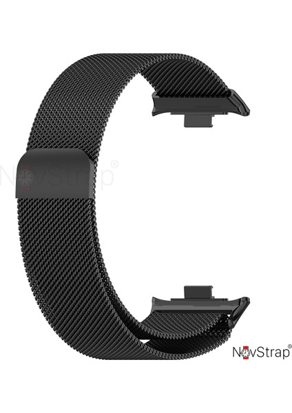 Xiaomi Mi Band 8 Pro ile Uyumlu Kordon Mıknatıslı Metal Hasır Kordon Kayış modelleri