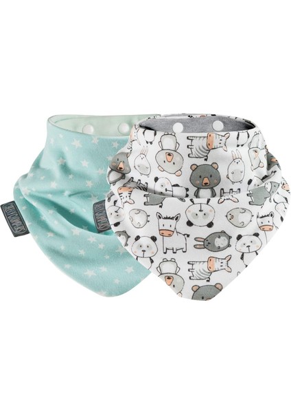 Neckerbib Panda And Sage Stars