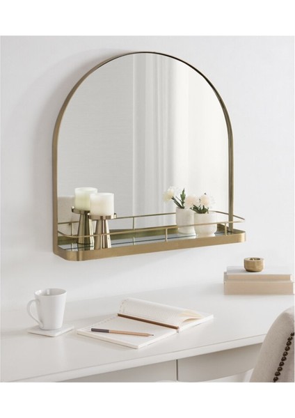 Sultan Tasarım Metal Raflı Ayna