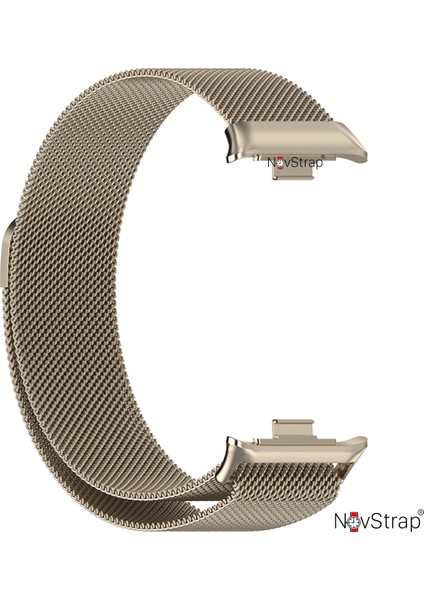 Xiaomi Mi Band 8 Pro ile Uyumlu Kordon Mıknatıslı Metal Hasır Kordon Kayış fiyatları