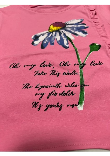 Kız Çocuk Bağcıklı T-Shirt