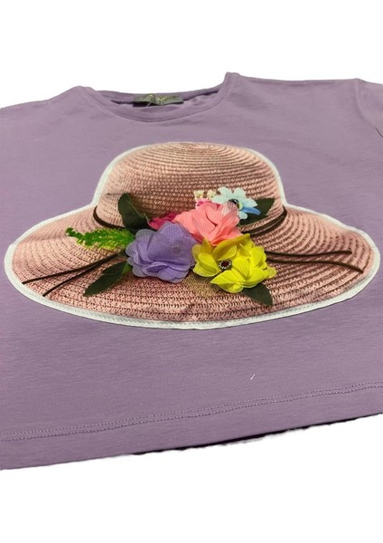 Kız Çocuk Şapka Detaylı T-Shirt fiyatları