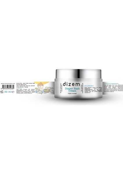 Zeytinyağlı Pişik Kremi 30 ml