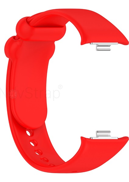 Xiaomi Mi Band 8 Pro ile Uyumlu Kordon Kayış Yumuşak Silikon Klasik Kordon modelleri
