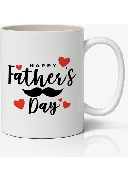 Babalar Günü Baskılı Kupa Bardak Baskılı Kahve Kupa Bardak-3